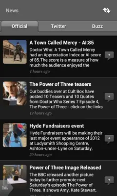 Doctor Who News android App screenshot 3